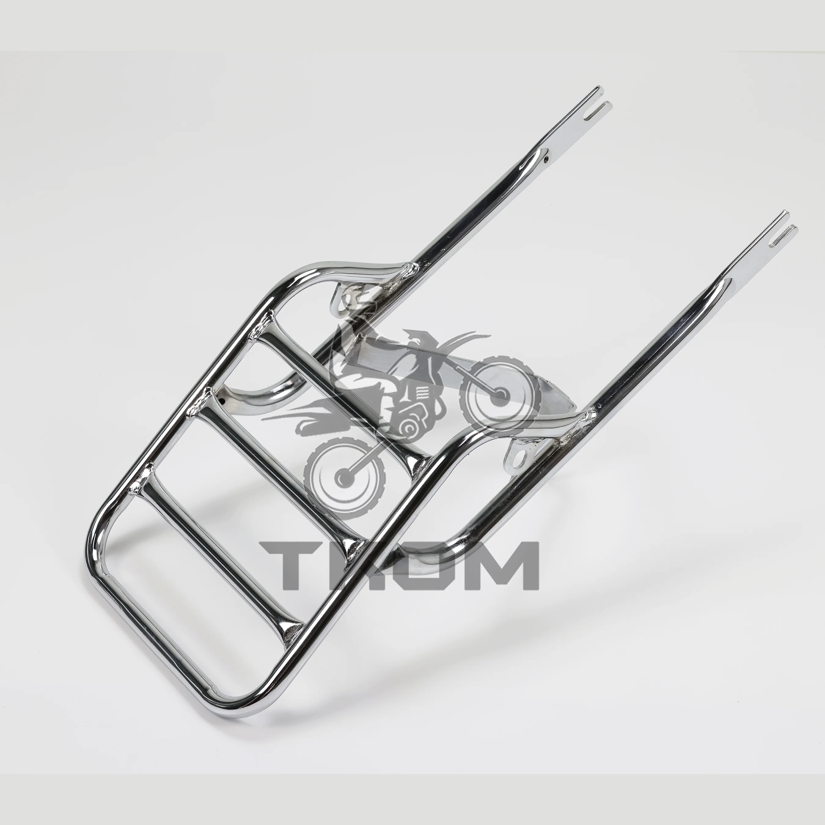 daxリアスーツケースラッククロームオートバイリアシェルフアームレスト（dax-ct70-st70フレーム用）