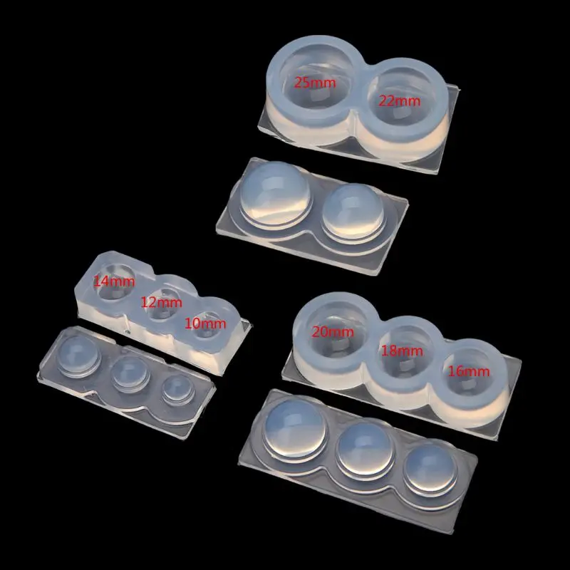 Silicone Round Oval Square Molds for Soap Making Supply Rectangle & Ellipse Soap Mould 6-cavity Baking Tray for Handmade