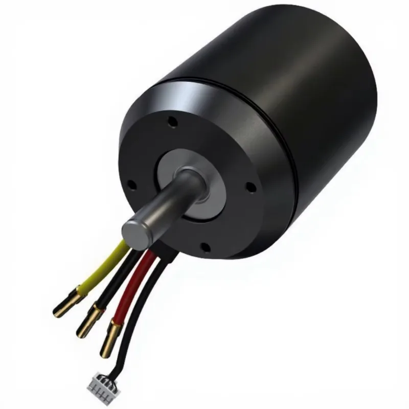 Waterproof External Rotating Brushless Motor 2000w 6000 RPM 6384 Nesting Boat Electric Surfboard Air Cushion Boat Submarine