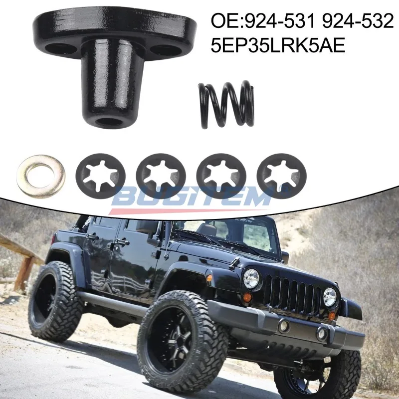 

A Set Aluminum Sun Visor Repair Bracket Kit 924-531 For Jeep Wrangler TJ 1997-2002 5EP35LAZAE 5EP35LRK5AE 924531
