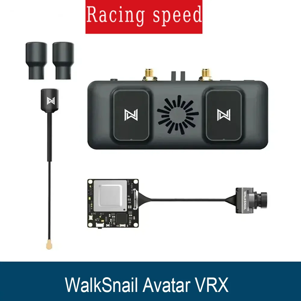 

WalkSnail Avatar VRX 1080P/60FPS 4KM Distance with Avatar HD Kit V2 / V3 / Avatar HD PRO Kit for FPV Freestyle Drones DIY Parts