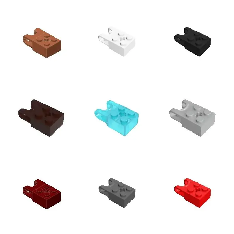 20pcs 92013 2x2Ball Socket Wide Axle Hole Building MOC Accessories Compatible with Brick Children Blocks Toys Gift