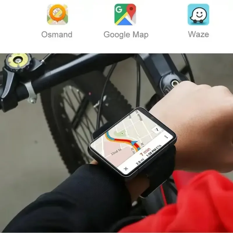 S999 Smart Watch Phone 4G LTE Android 9 4+64GB Smartwatch 2.88" Screen Men Watch 2300mAh Dual Camera Face Unlock GPS WIFI