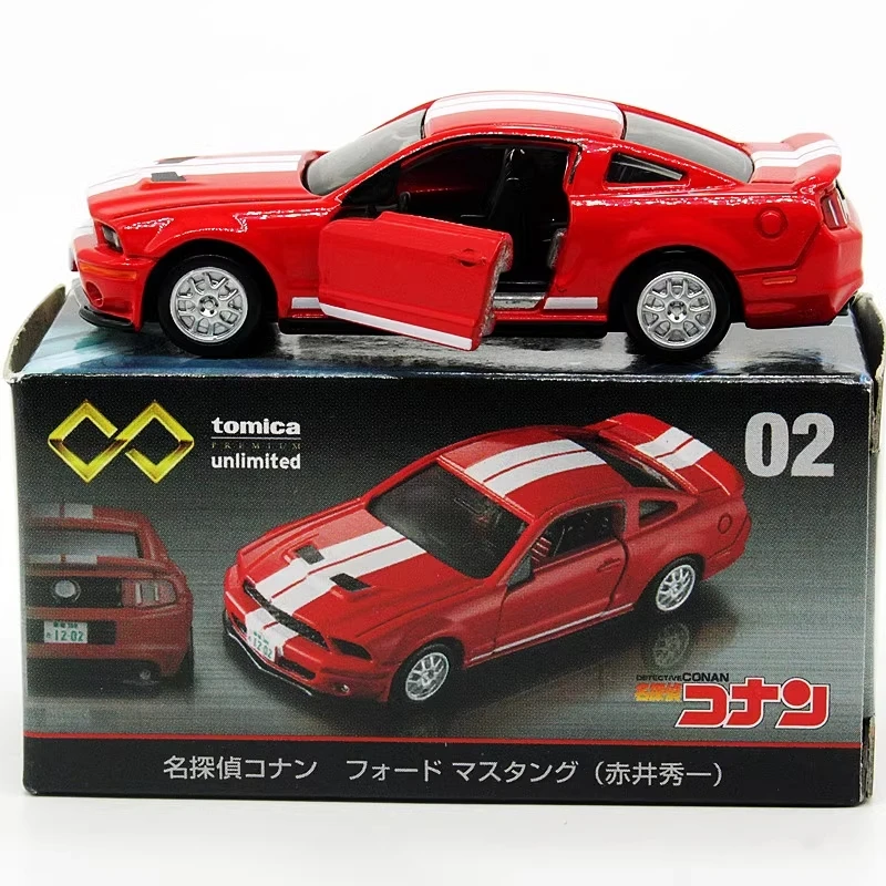 TOMY Tomica Unlimited RX7 Mustang DMC-12 GTR Alloy Diecasts & Toy Vehicles Car Model Miniature Scale Model Car For Children