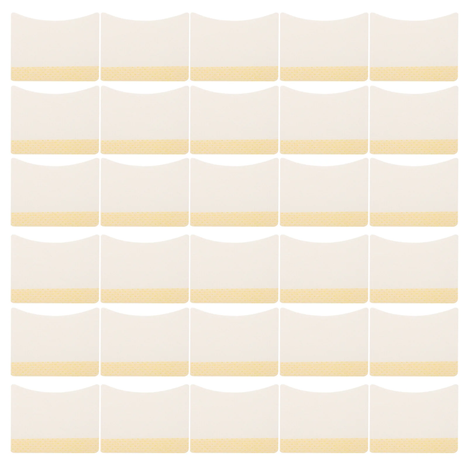 200 pezzi nastri isolanti per ciglia materiale in cotone forniture per estensioni delle ciglia sotto i cuscinetti per gli occhi uso professionale sicuro e traspirante