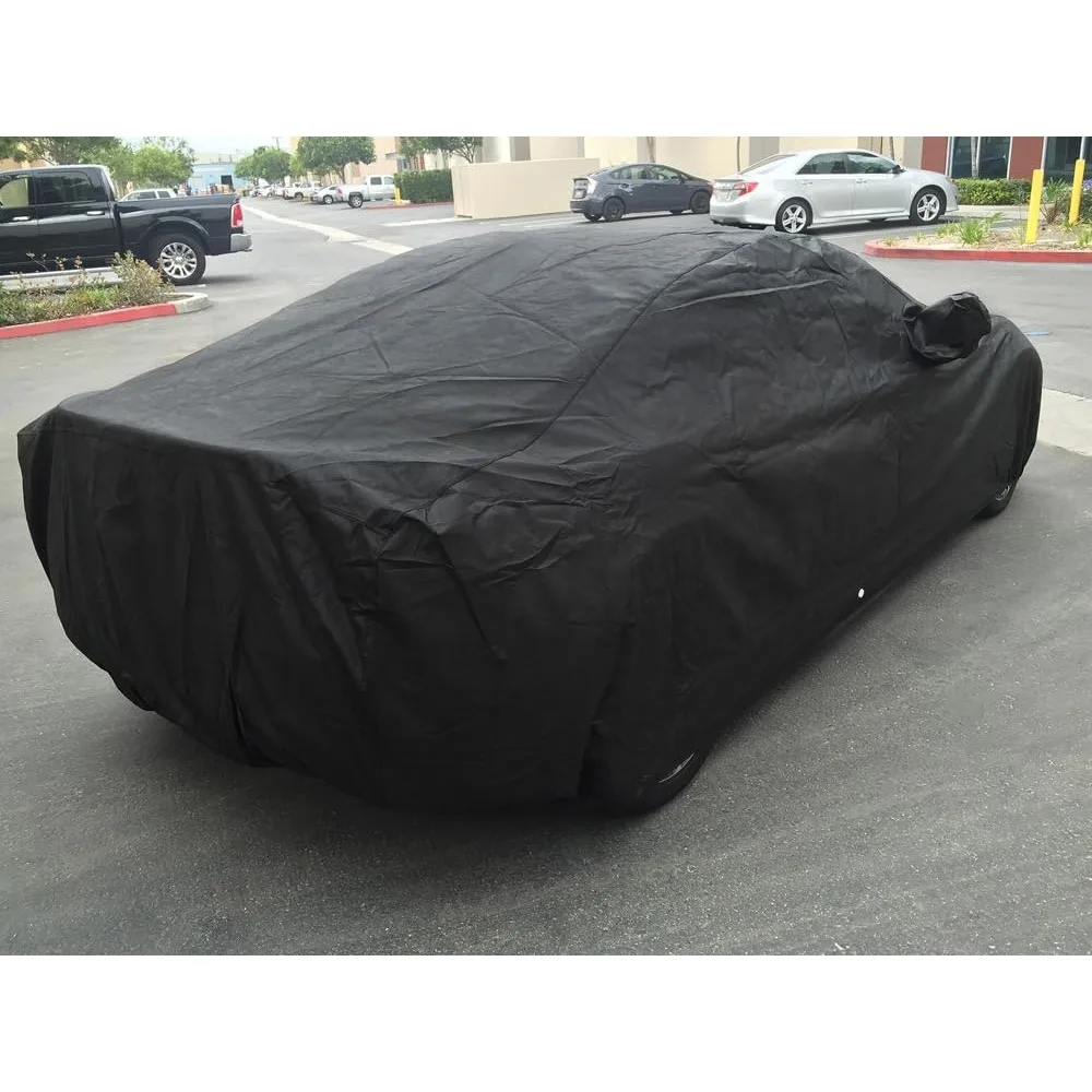 غطاء حماية للسيارة موديل 2013-2019 FR-S وتويوتا 86 باللون الأسود، مثالي للحماية المخصصة والخارجية