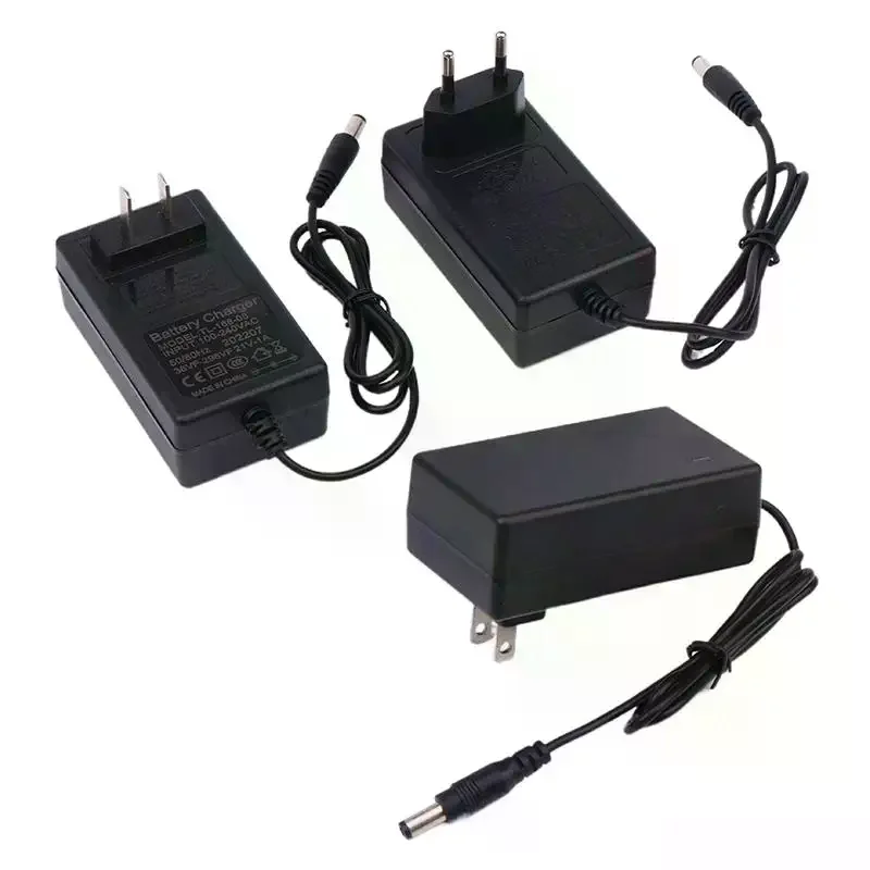 21v Lithium Battery Charger 1A For 18v ​​Electric Drill Intelligent Power Adapter EU US Plug Transformer 5-string Charger