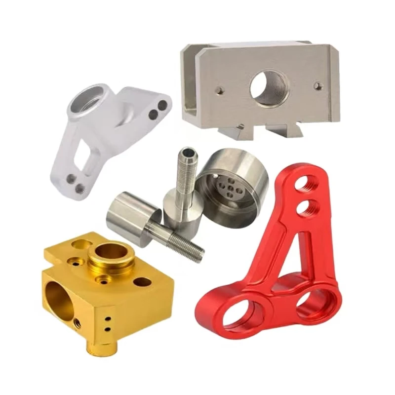 

CNC machining aluminum alloy die-casting machine accessories Customized machining hardware parts collection