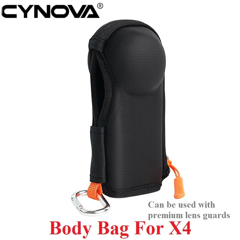 CYNOVA Body Bag For Insta360 X4 Protective Carry Case For Insta 360 X 4 Camera Accessories