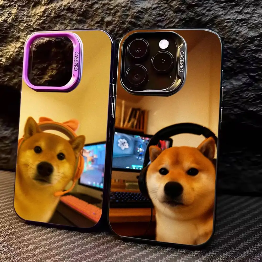 

couple love pattern Phone Case For iPhone17,16,15,14,13,12,11 Plus,Pro Max Colored Silver Plated Inside Cover