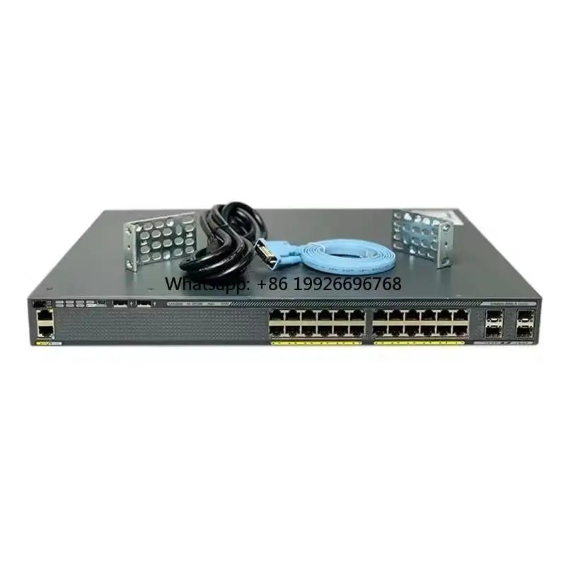 

Used or New WS-C2960X-24TS-L Cisco C2960X Network Switch 24 Port Layer 2 Gigabit Network Switch in Stock
