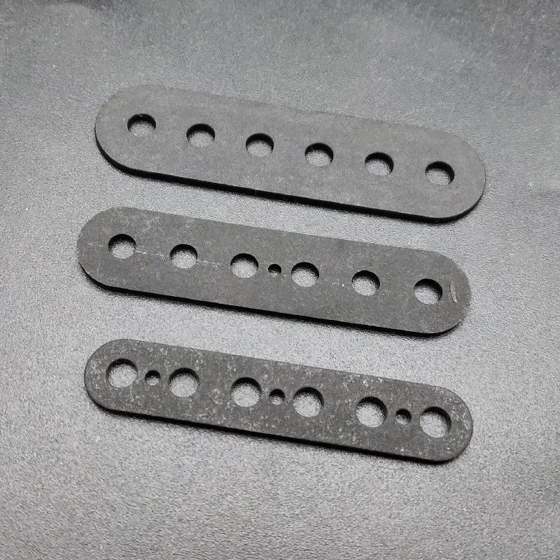 10 set parti pickup bobina in fibra per pickup per chitarra ST TL kit fai da te pickup single coil colore nero