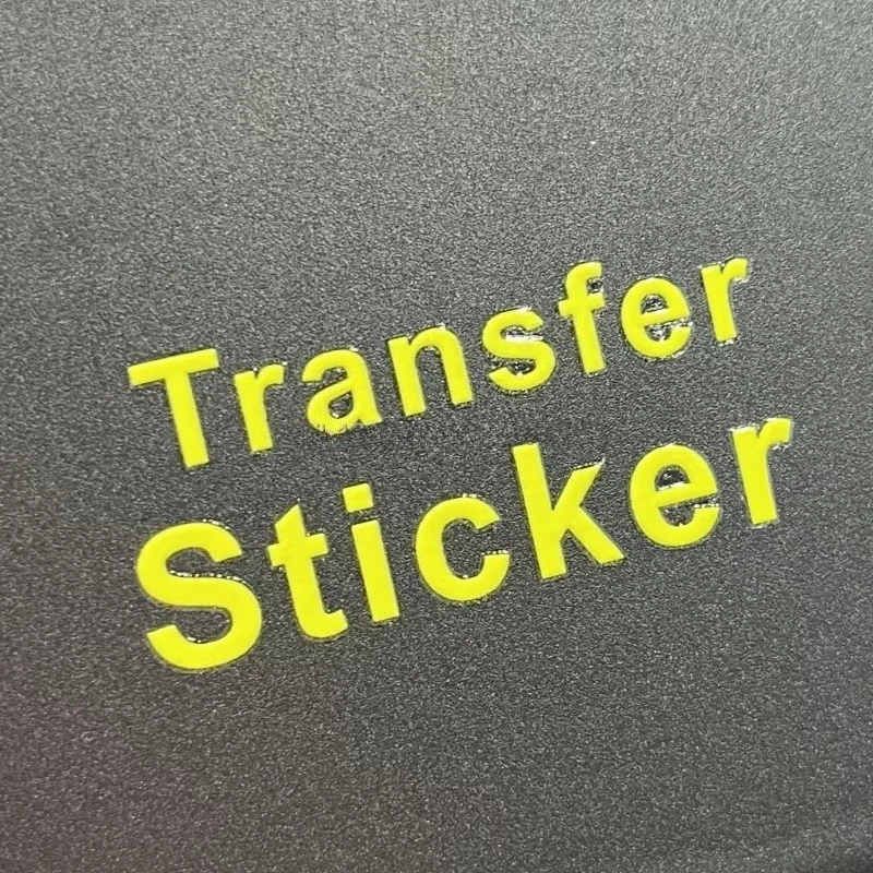 

11cm 200 Pcs Custom Heat Transfer Stickers High Adhesion Waterproof Iron on Decals for All Surfaces