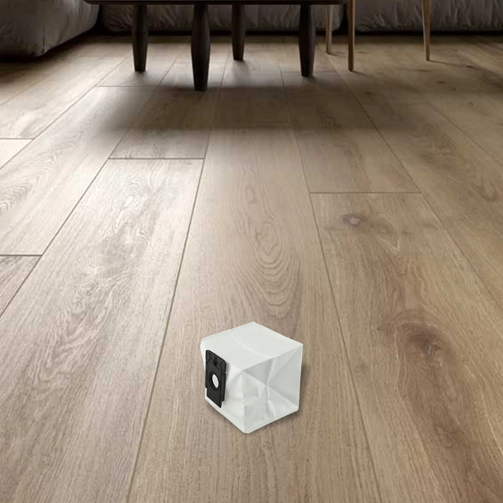 ملحقات روبوت التنظيف الفعالة، مستلزمات التنظيف، أكياس غبار بيضاء وسوداء، سعة 4 لتر، توريد حزمة كاملة #4