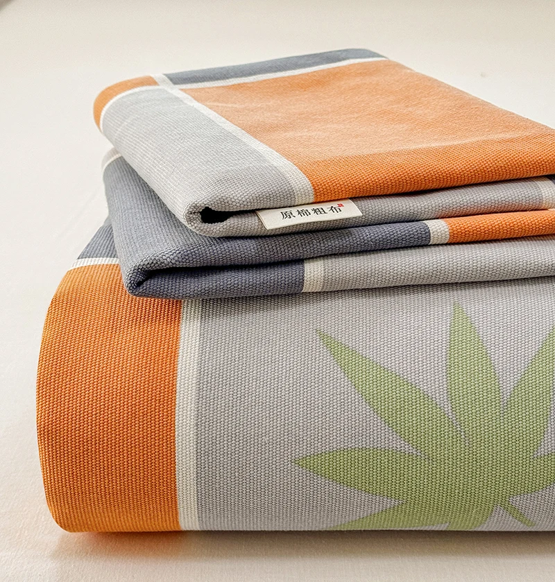 

100% Cotton Thickened Bed Sheet Plant Flowers Printed Single Double Top King Sheets Pure Cotton Single Size Kids Bed Linen