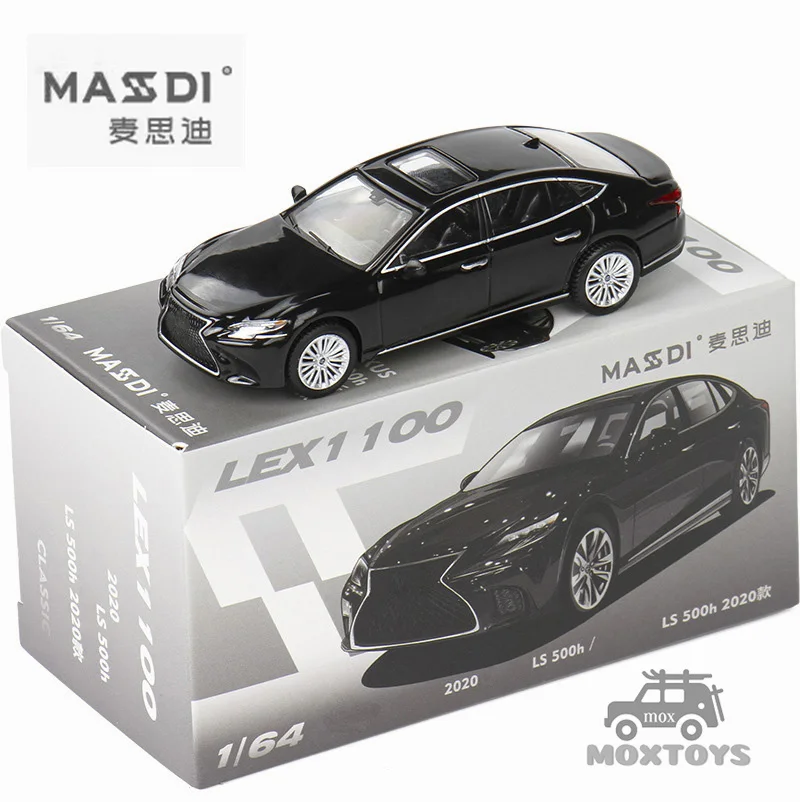 

MASDI 1:64 LS 500h 2020 black Diecast Model Car