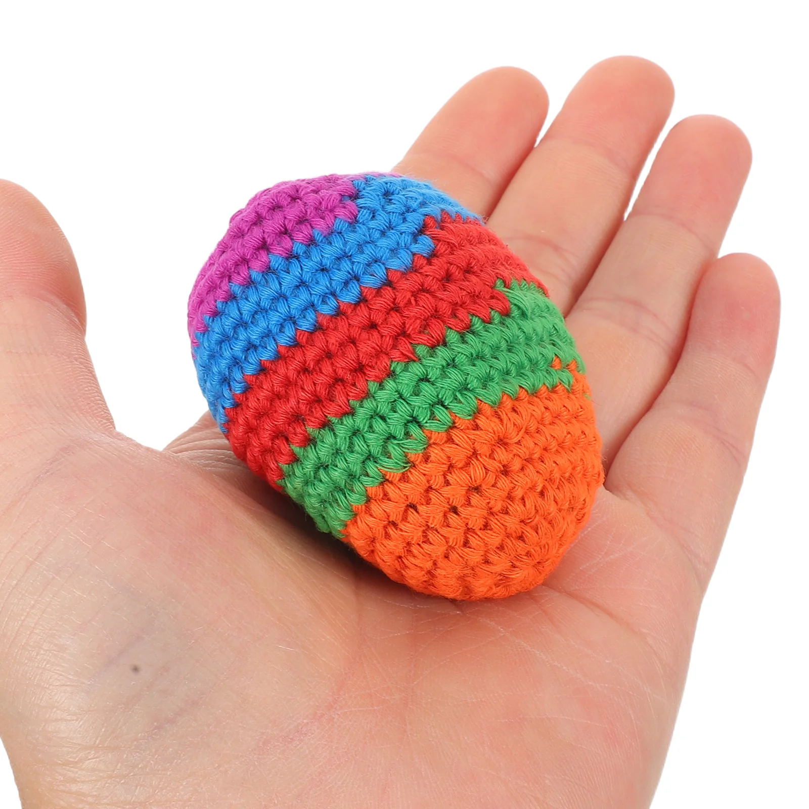 12個入り マルチカラー ジャグリングボール 手編み ウール糸 ソフト 投げゲーム 子供 室内 屋外用 おもちゃ ビーンバッグセット