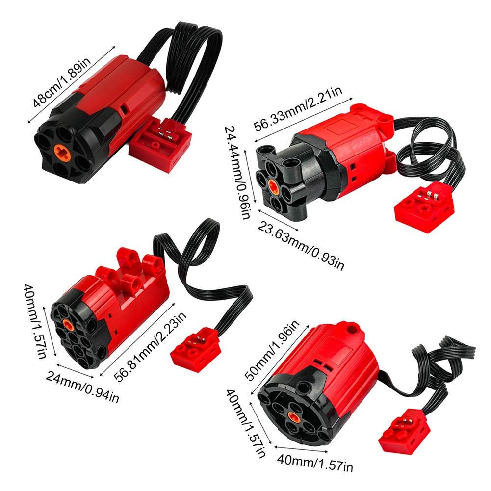 Bloques de construcción Servo M/XL/L Motor 7,4 V dirección Control remoto Motor tecnología MOC maquinaria para DIY coche camión acelerar