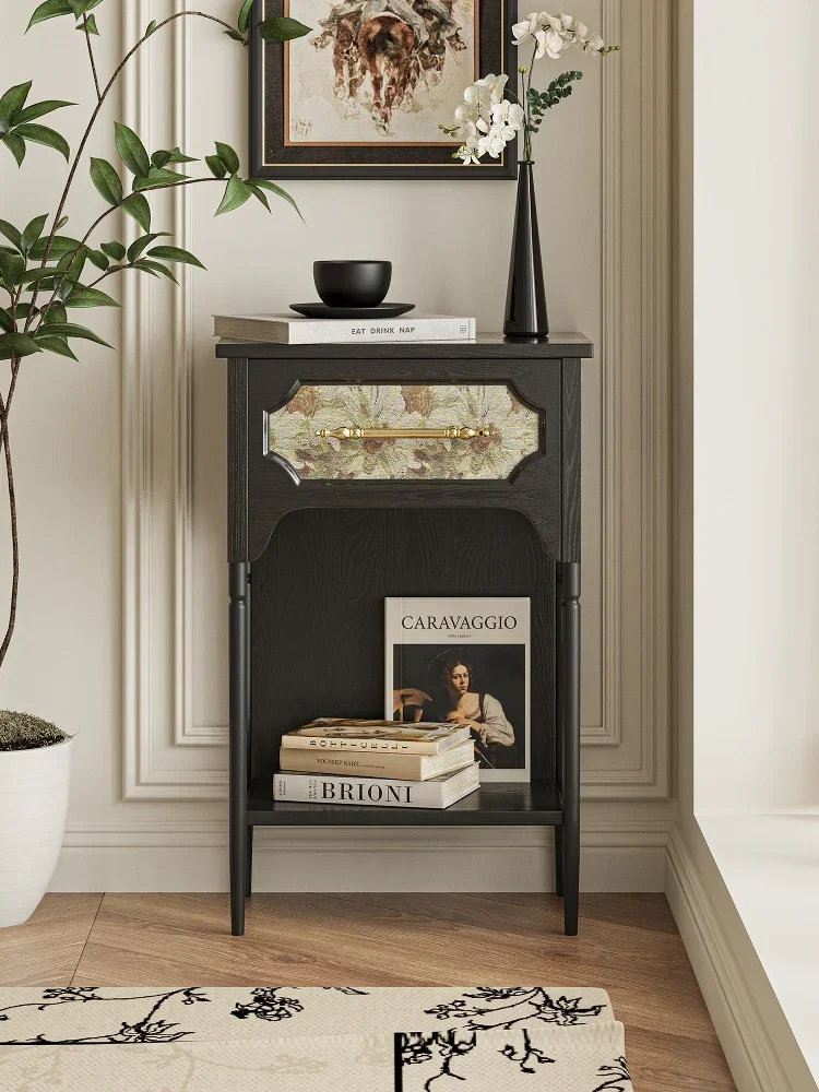 Printed bedside table Household bedroom Bedside table Wall side table 5
