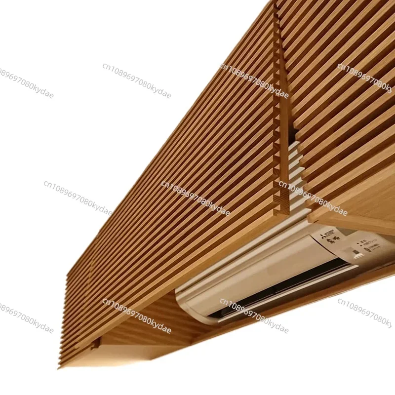 Air-conditioning Cover Shelter Box Solid Wood Hanging Type Hanging Machine Dust Cover Auxerre Gree Haier Air-conditioning Cover