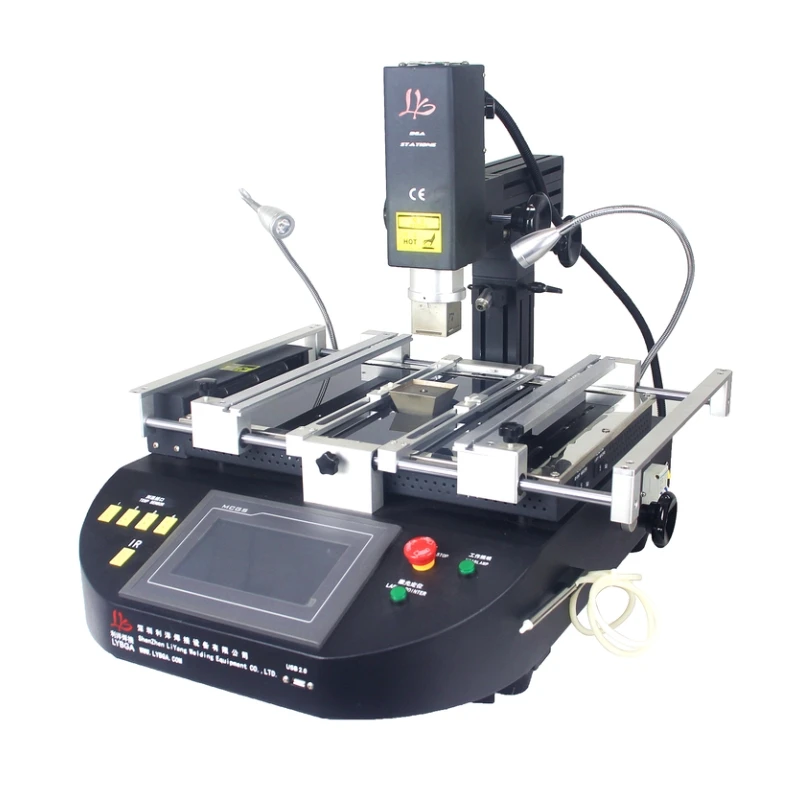 OMEGA XD Universal Bga Rework Station 3 Zones 2 Zones Hot Air & Infrared 5500W 220V for Welding Remove or Repair