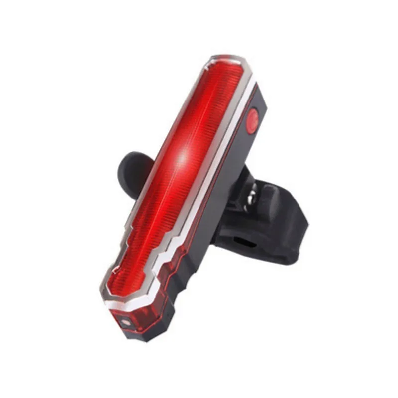 Folding Laser Bicycle Taillight USB Bike Rear Light 5 LED Bicycle Taillight 3 Modes Cycling Light Safety Warning Bike Back Light