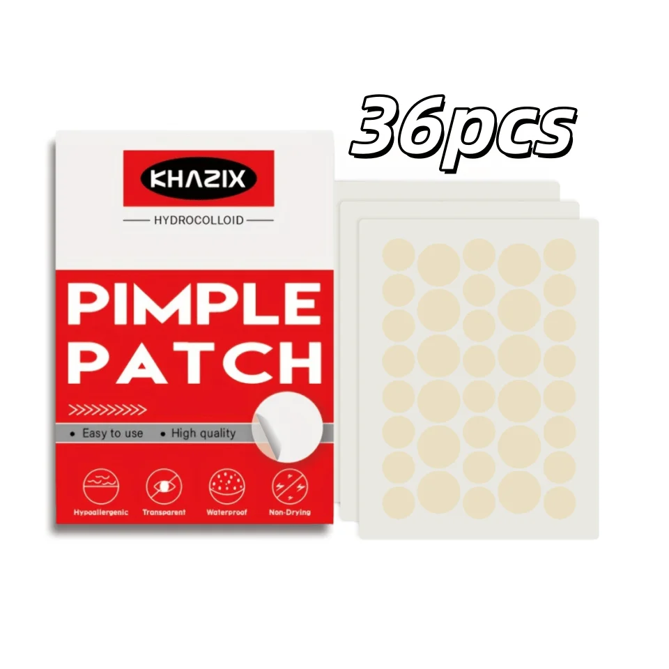 

36 шт. Пластырь от прыщей, покрывает прыщи и прыщи, пластырь от прыщей для покрытия прыщей и пятен,