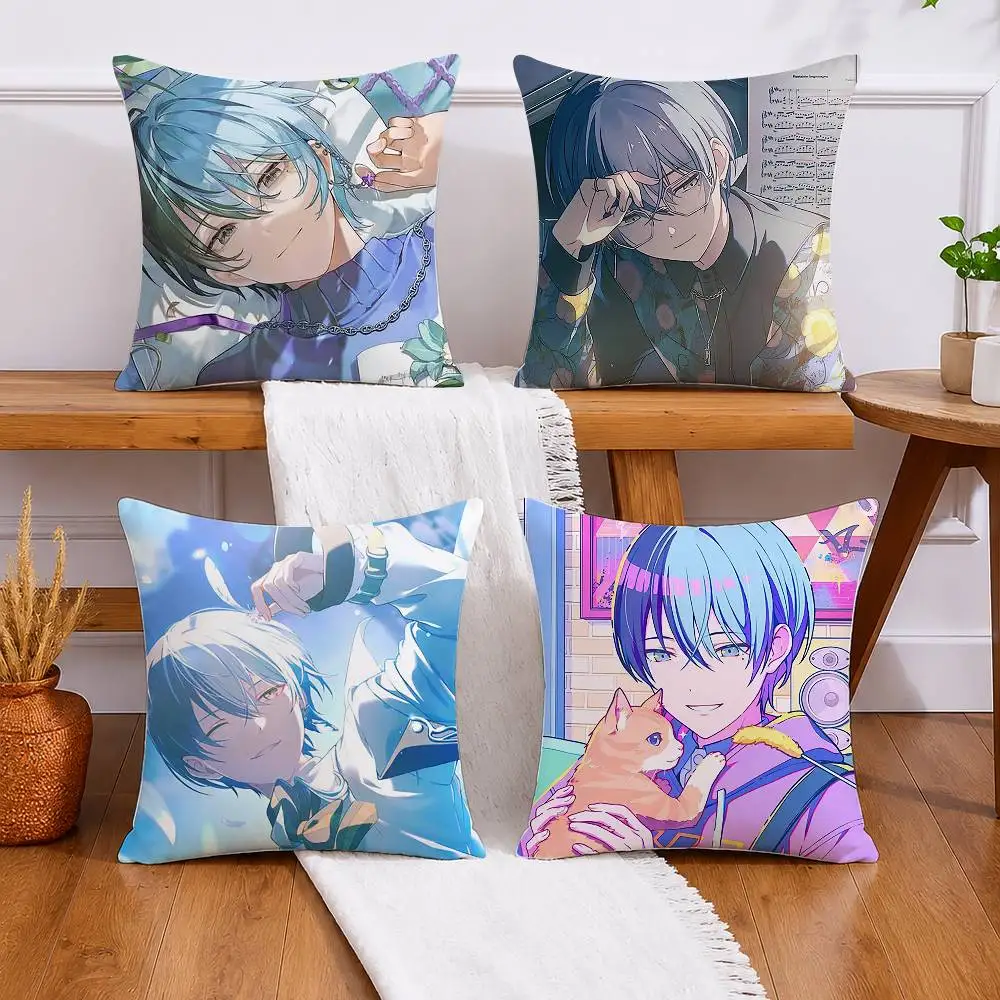

P-Project SEKA A-Aoyagi T-Toya Pillow Case Pattern Printed Pillowcase For Living Room Sofa Cushion Cover