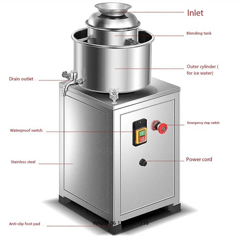 

Электрический миксер для мясной массы, высокоэффективная мясорубка для фрикаделек и колбас, для домашнего и коммерческого использования на кухне.