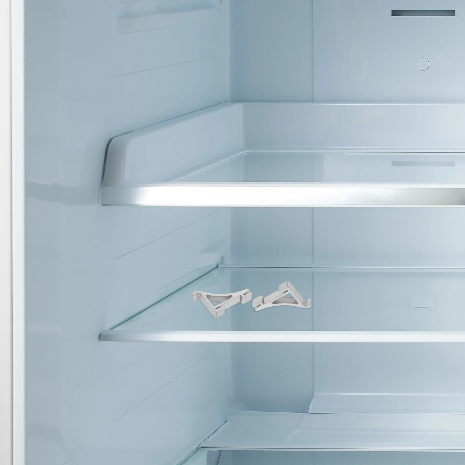 

10pcs Aluminum Freezer Shelf Clips Heavy Duty Refrigerator Support Brackets Replacement Fridge Shelves Durable Space Saving