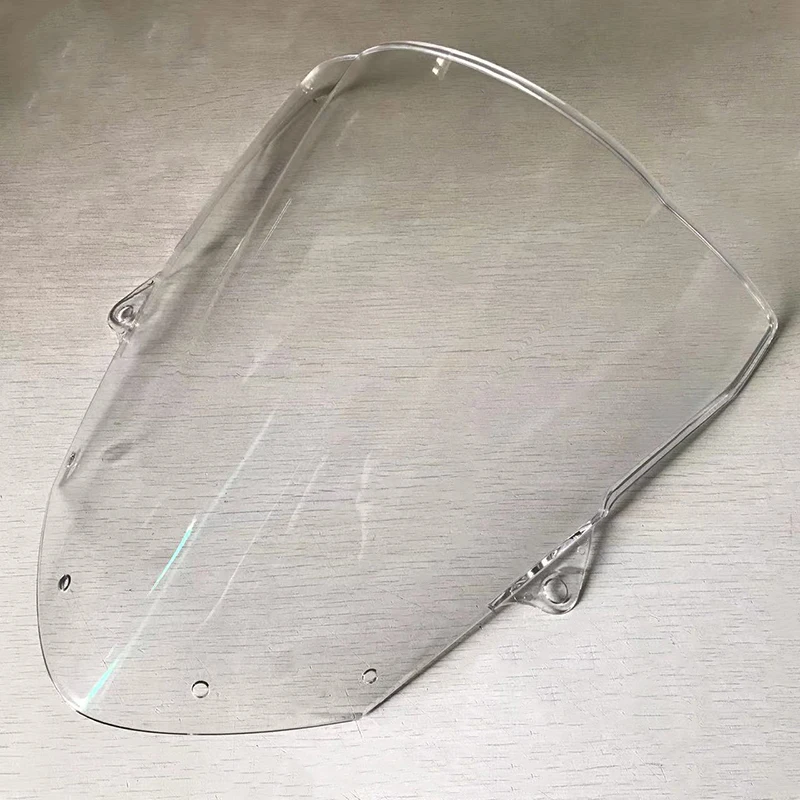 Windshield Double Bubble Windscreen Screen For 2009 2010 -2017 2018 2019 2020 2021 2022 2023 Kawasaki Ninja 636 ZX-6R ZX636 ZX6R