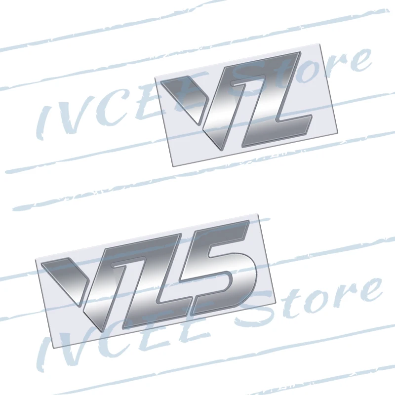 Car Accessories Metal VZ VZ5 Emblem Rear Trunk Body Badge Sticker For Seat Arona Altea Leon Ibiza Ateca Cupra Alhambra E-Racer