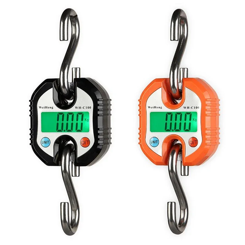 

Portable Highly Accurate Electronic Hunting Scale Mini Hanging Weighing Pig and Sheep Hanging Weighing Hook Luggage Balance