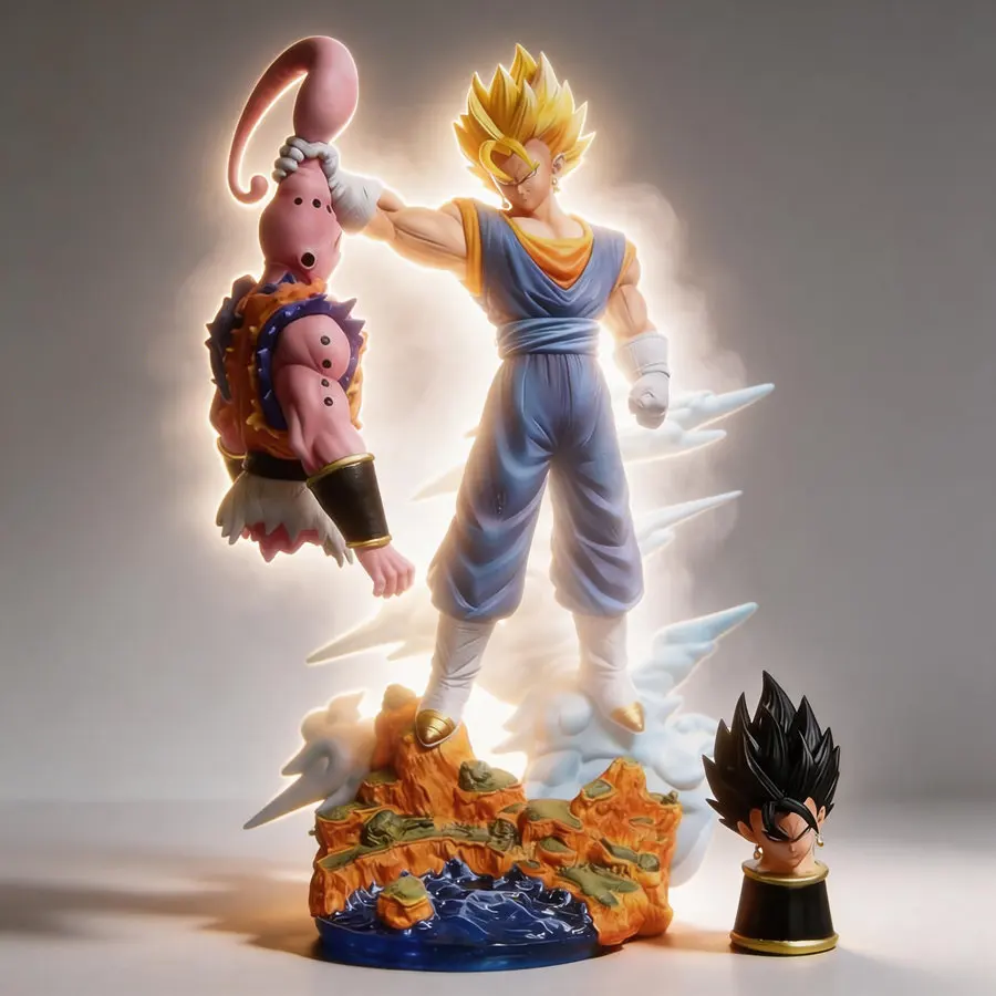 

Dragon Ball Vegito Anime Figure Decoration Model Statue 31cm for Anime Fans Collection Desktop Ornament