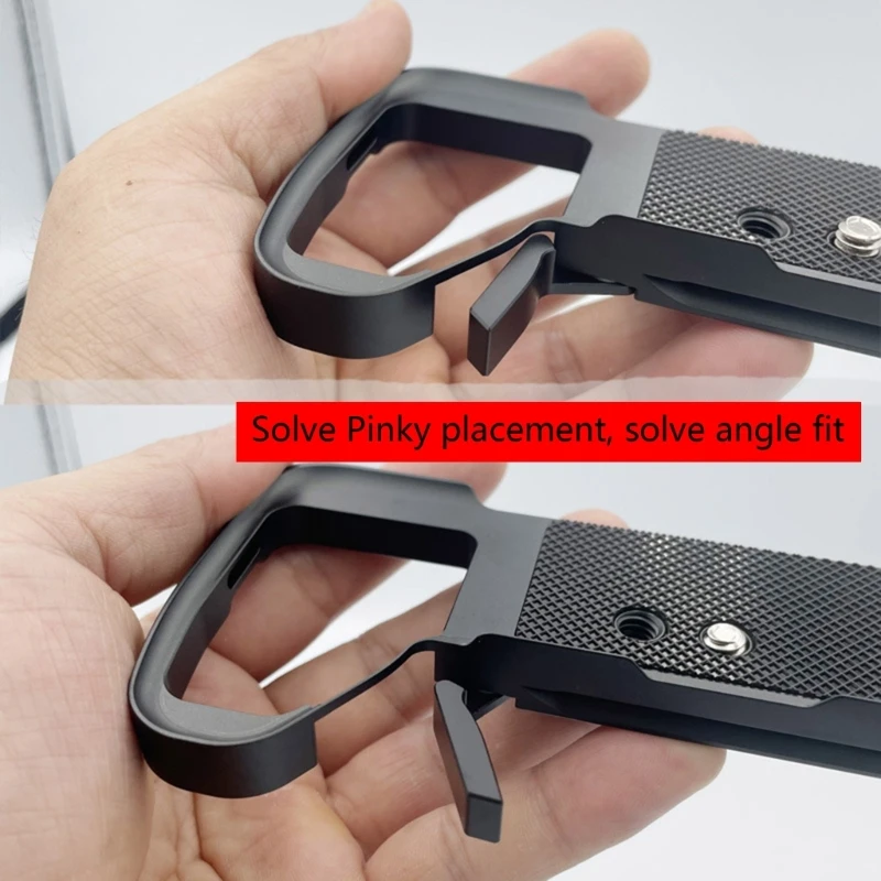 Quick Release Plaat Base Grips Handvat, hand Grip Handvat Quick Release L Plate Houder Voor Sony A7r4 A7m4 A7S3 A1 Camera K1KF