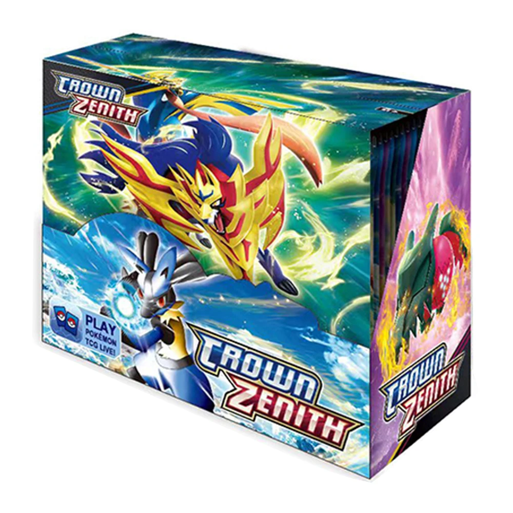 Spanish/French/Spanish Pokémon TCG: Silver Tempest Booster OBSIDIAM FLAMES  PARADOX RIFT Display Pokemon Cards Kids Toys