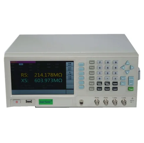 6 1/2 Bench RCL Meter Hi-accuracy 0.05% 1MkHz Step 7''TFTLCD DC Bias USB LCR Meter