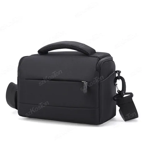 Bolso para cámara DSLR, bolsos, bolso de hombro de nailon, estuche para cámara, bolso para cámaras portátil para cámara Sony Nikon Canon Panasonic Fuji SLR