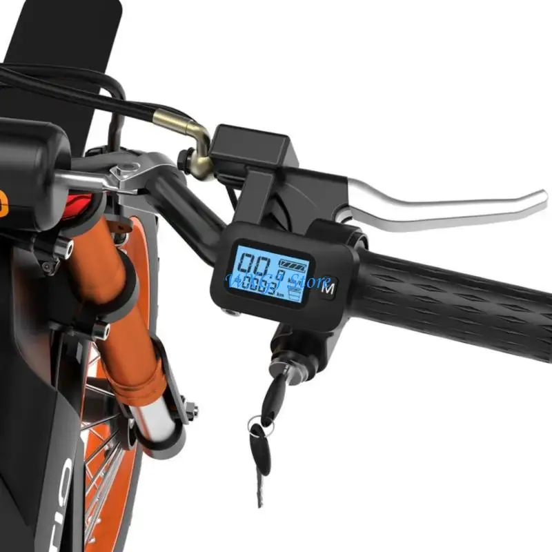 

37JE Motorbike Handlebars Driver LCD Speed Display METER Manner Change ABS Substance