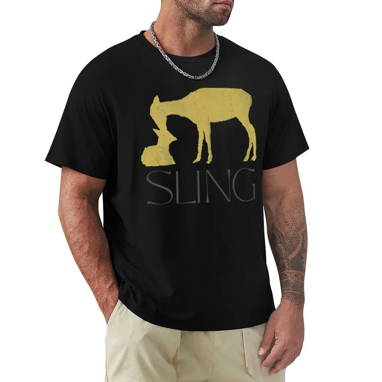 Sling Clairo Deer T-Shirt man graphic t shirt T-Shirt