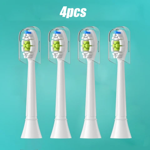 Сменные Насадки Для Электрических Зубных Щеток Philips Sonicare (4-20 Штук В Упаковке), Пластиковые Сменные Насадки Для Взрос... — изображение продукта