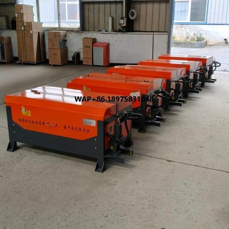 Model 6-14 High Speed Rebar Straightening and Cutting Machine, Hydraulic Straightening Machine for Concrete Rebar