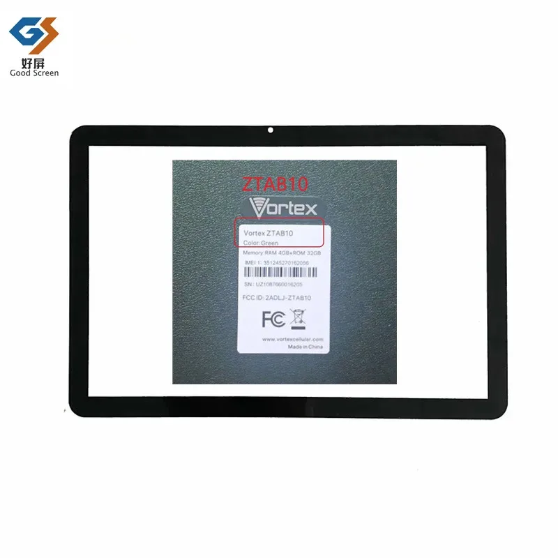 

10.1 Inch BlacK For Vortex ZTAB10 Z TAB10 Tablet PC Capacitive Touch Screen Digitizer Sensor Glass Panel 2ADLJ-ZTAB10