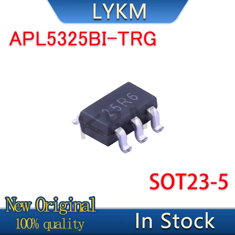 10/PCS New Original APL5325BI-TRG APL5325BI APL5325 (25R5 25R4 25R3 25.. ) SOT23-5 Linear voltage regulator In Stock