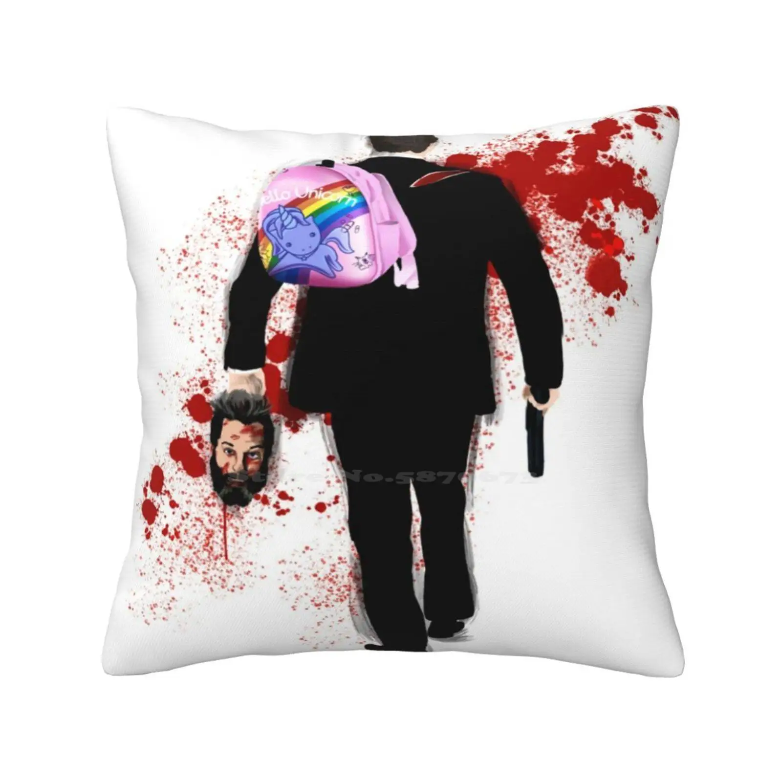 Hello Unicorn Altered Carbon Pillows Case Bedroom Home Decoration Hello Unicorn Altered Carbon Takeshi Kovacs Joel Kinnaman