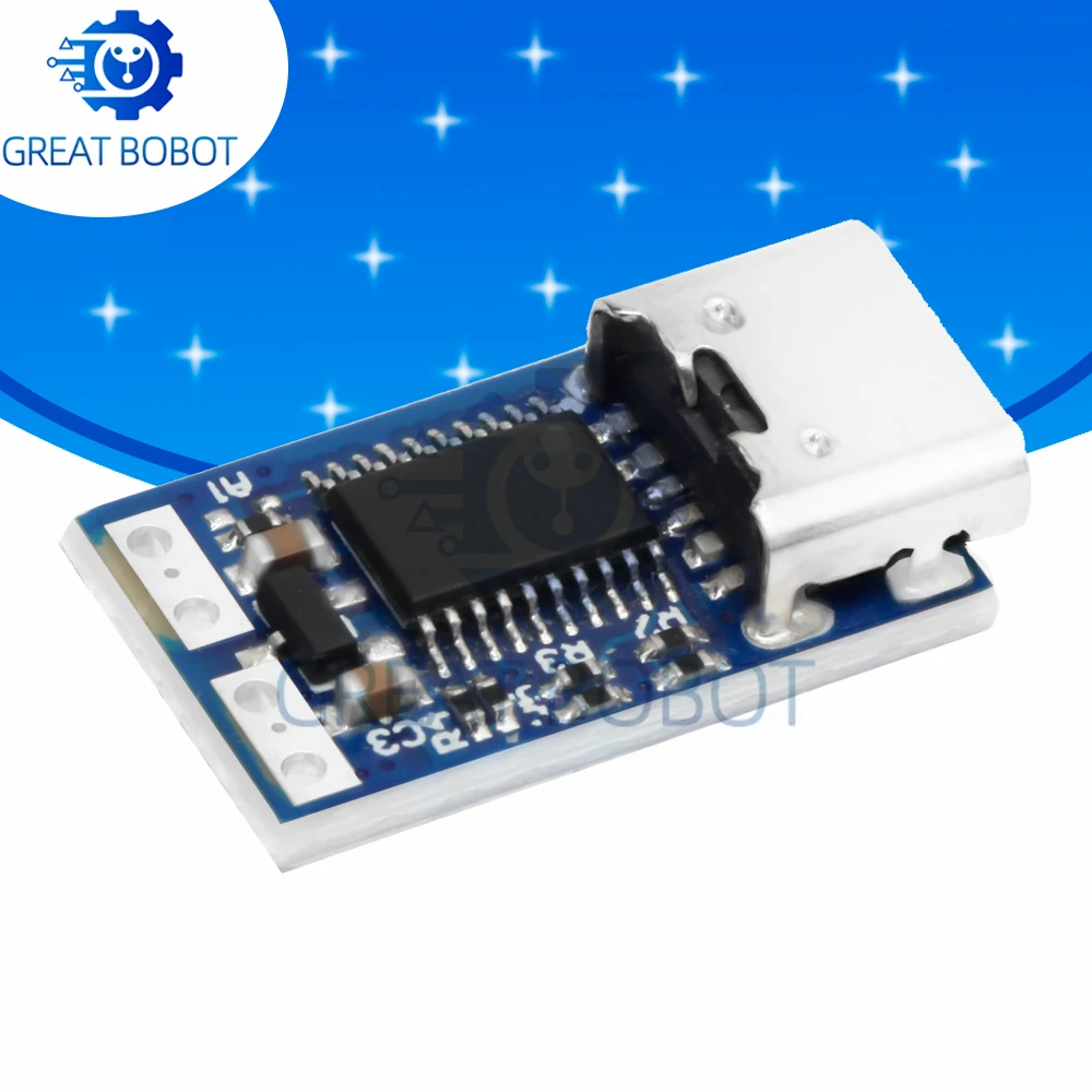 DC004-PD USB-C Trigger Module (PD3.0/PPS/QC4+) - 3-21V 5A Programmable Decoy with 100W E-Marker Cable for Laptop Power Banks - zdjęcie 1