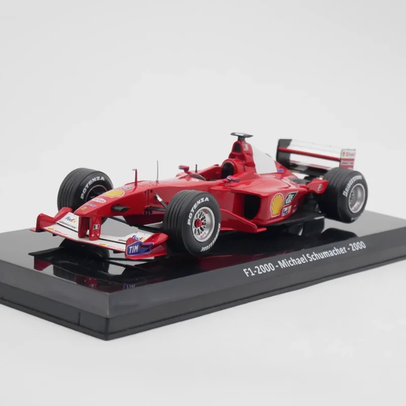 

Ixo 1:24 F2000 Michael Schumacher F1 Alloy Car Model Static Collection Decorated Holiday Gifts Toys