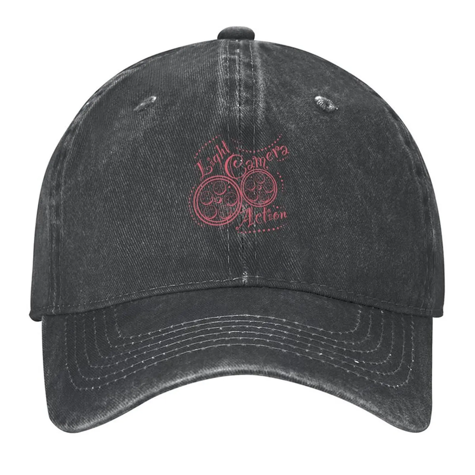 

Light-Camera-Action Baseball Cap Gentleman Hat custom caps Custom Cap Sunhat For Women Men's