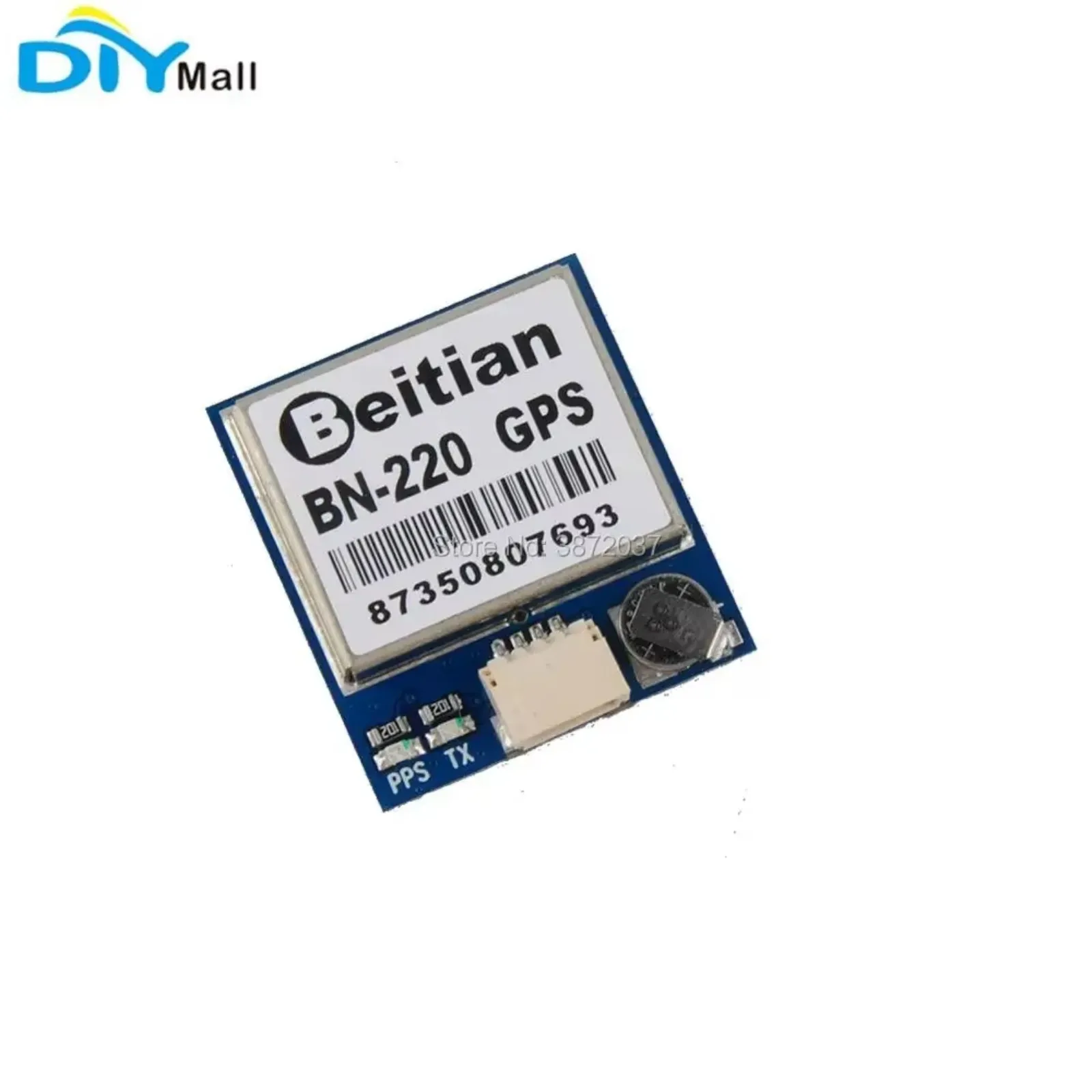 10 pz/lotto Beitian BN-220 Doppio GPS Glonass Modulo con Flash + GPS Antenna Passiva per Aerei F3 CC3D Controllo di Volo