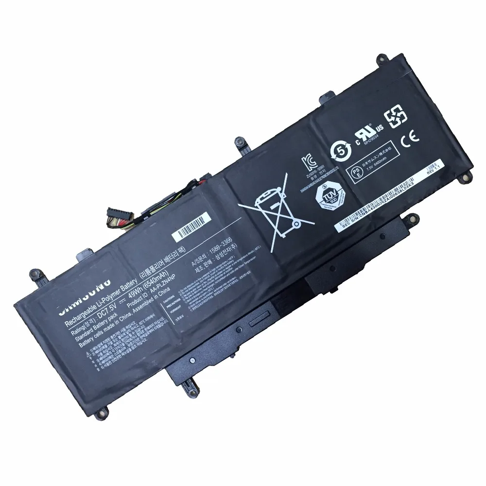 7.5V 49Wh 6540mAh  AA-PLZN4NP NEW Original AA-PLZN4NP Battery for Samsung PRO (Xq700t1c-a52)  XE700T1C XQ700T1C-A52 1588-3366